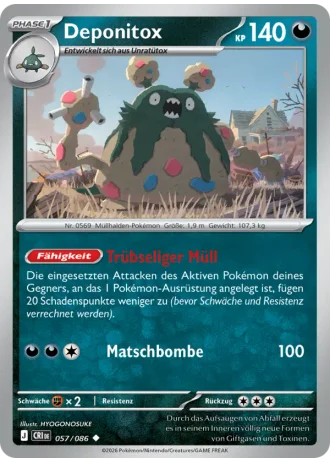 Deponitox #057/86 — Wachsendes Chaos