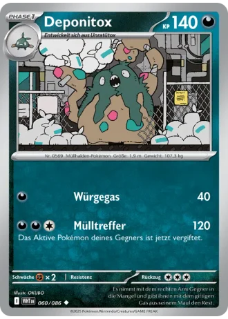 Deponitox #060/86 — Weiße Flammen