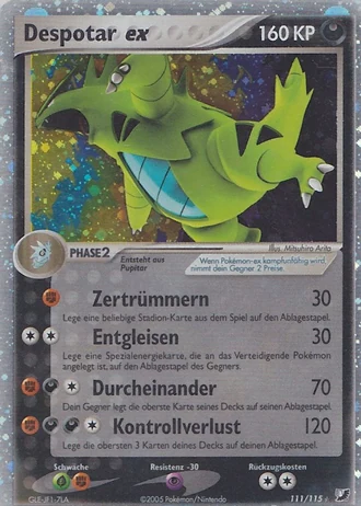 Despotar ex #111/115 — EX Verborgene Mächte