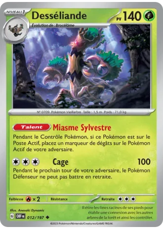 Desséliande #012/197 — Flammes Obsidiennes