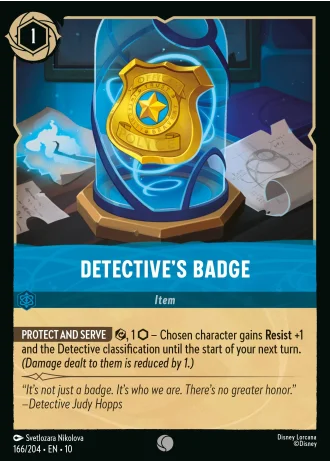 Detective's Badge #166/204 — Whispers in the Well