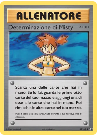 Determinazione di Misty #80/108 — Evoluzioni