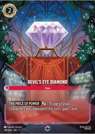 Devil's Eye Diamond #218/204 — Archazia's Island