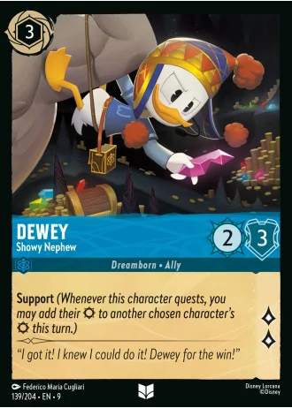Dewey - Showy Nephew #139/204 — Fabled
