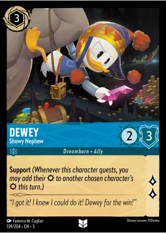 Dewey - Showy Nephew #139/204 — Into the Inklands