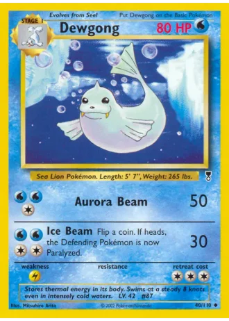 Dewgong #40 — Legendary Collection