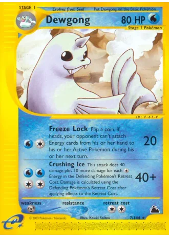 Dewgong #7 — Skyridge