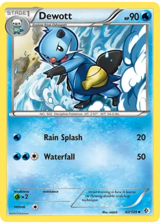 Dewott #40/149 — Boundaries Crossed