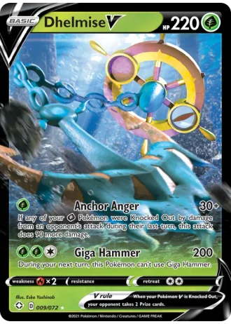 Dhelmise V #9/72 — Shining Fates