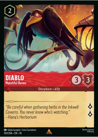 Diablo - Watchful Raven #103/204 — Whispers in the Well