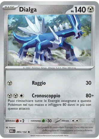 Dialga #095 — Megaevoluzione