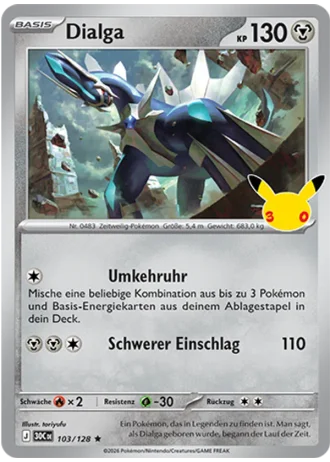 Dialga #103/128 — 30 Jahre