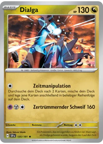 Dialga #135/191 — Stürmische Funken
