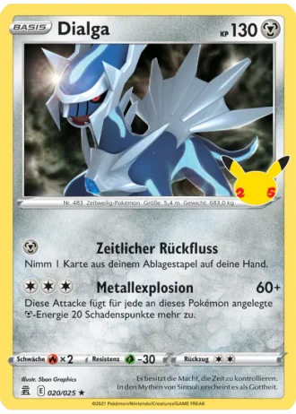 Dialga #20/25 — Celebrations