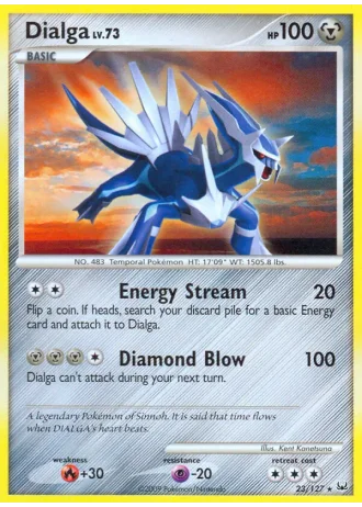 Dialga #23 — Platino