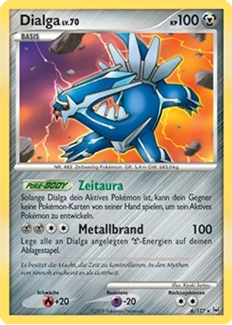 Dialga #6/127 — Platin
