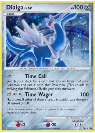 Dialga DP49 — Diamond & Pearl Promos