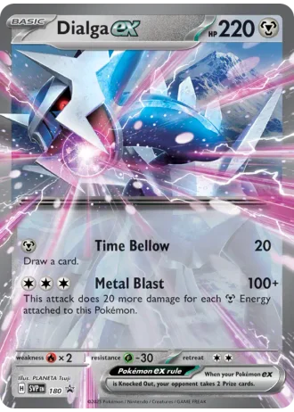 Dialga ex #180 — Scarlet & Violet Promos