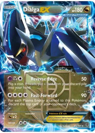 Dialga EX #65 — Plasma Blast