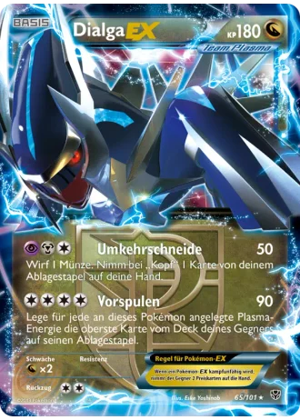 Dialga EX #65/101 — Plasma-Blaster