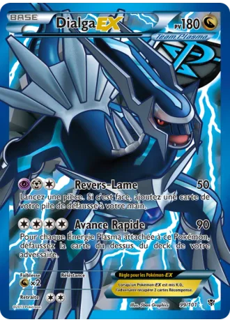 Dialga EX #99/101 — Explosion Plasma