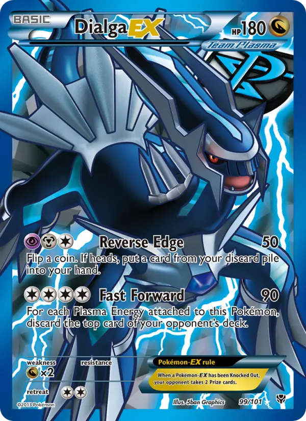 Dialga EX #99 — Plasma Blast