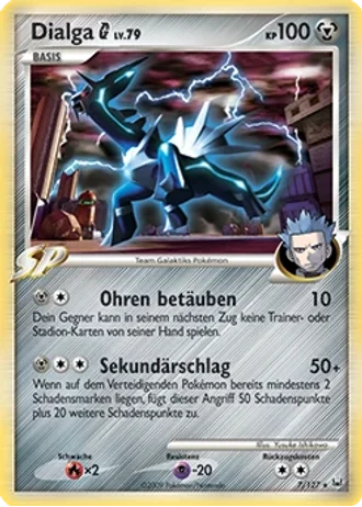 Dialga G #7/127 — Platin