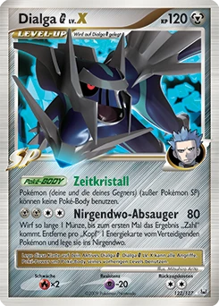 Dialga G LV.X #122 — Platin