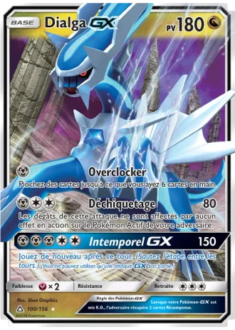 Dialga GX #100/156 — Ultra-Prisme