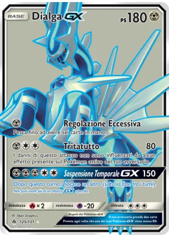 Dialga GX #125/131 — Apocalisse Di Luce