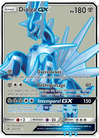 Dialga GX #125/131 — Lumière Interdite
