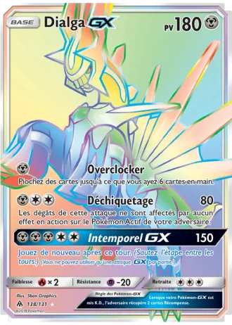 Dialga GX #138/131 — Lumière Interdite