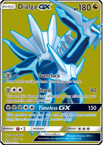 Dialga GX #146 — Ultra Prism