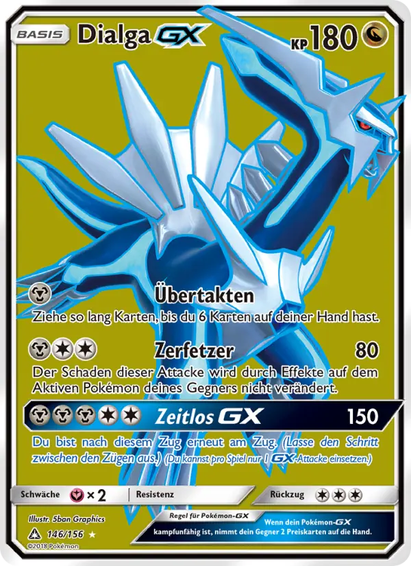 Dialga GX #146 — Ultra-Prisma