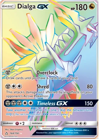 Dialga GX #164 — Ultra Prism