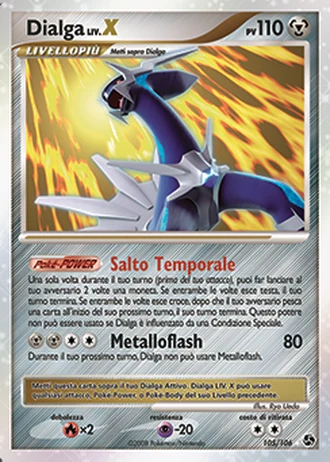 Dialga LIV.X #105/106 — Incontri Leggendari