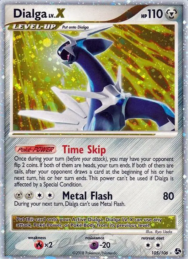 Dialga LV.X #105 — Great Encounters