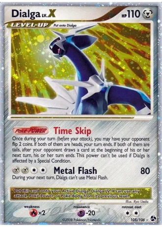 Dialga LV.X #105 — Great Encounters