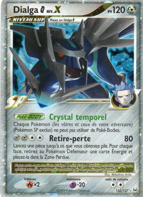 Dialga Niv.X #122 — Platine