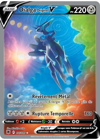Dialga Originel V #177 — Astres Radieux