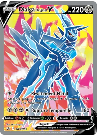 Dialga Originel V SWSH255 — Épée & Bouclier Promos