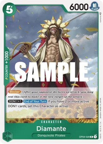 Diamante (OP04-028) — Kingdoms of Intrigue (OP04)