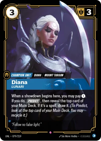 Diana, Lunari #079/219 — Unleashed