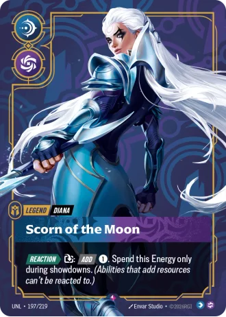 Diana, Scorn of the Moon #197/219 — Unleashed