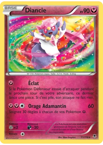 Diancie #71/119 — Vigueur Spectrale