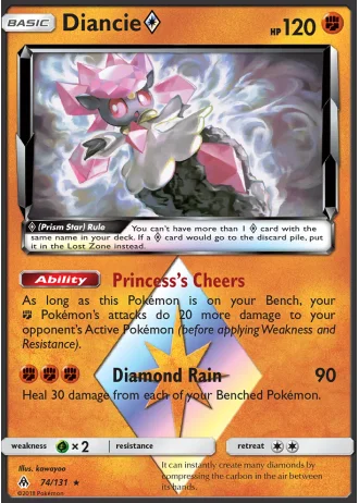 Diancie ♢ #74-sm6/57 — World Championships 2018
