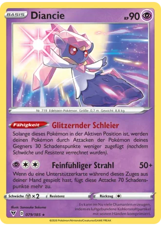 Diancie #79/185 — Farbenschock