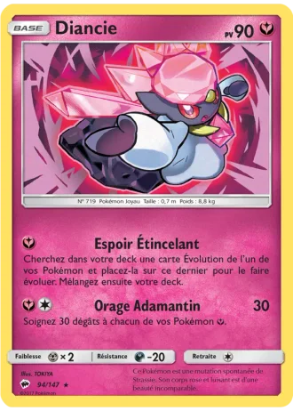 Diancie #94/147 — Ombres Ardentes