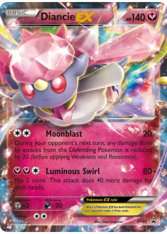 Diancie EX XY43 — XY Promos