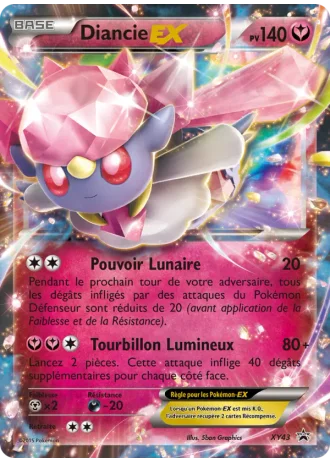 Diancie EX XY43 — XY Promos